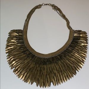 Stella and Dot Gold Pegasus necklace
